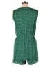 Miami 100% Rayon Polka Dots Green Romper Size L - photo 2