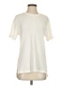 White Crow Ivory Short Sleeve Blouse Size XS - photo 1