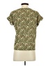 Cortefiel Green Short Sleeve Top Size 4 - photo 2