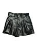 Zara Metallic Black Shorts Size M - photo 1