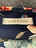 Janis & John 100% Polyester Floral Blue Casual Dress Size 2 (tall) - photo 7