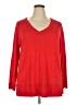 Apt. 9 Red Pullover Sweater Size 2X - photo 1