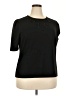 Ann Taylor Black Short Sleeve Top Size XXL - photo 1