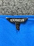 Express 100% Polyester Blue 3/4 Sleeve Blouse Size M - photo 7