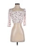 LA Hearts White 3/4 Sleeve Top Size XS - photo 1
