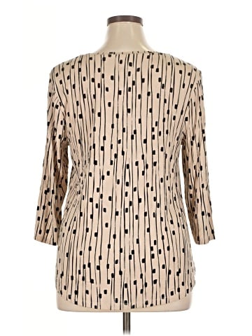 JM Collection 3/4 Sleeve Blouse (view 2)