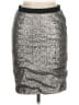 Maurices 100% Polyester Metallic Silver Formal Skirt Size M - photo 1