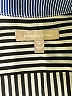 Banana Republic 100% Polyester Stripes Silver Long Sleeve Top Size S - photo 7