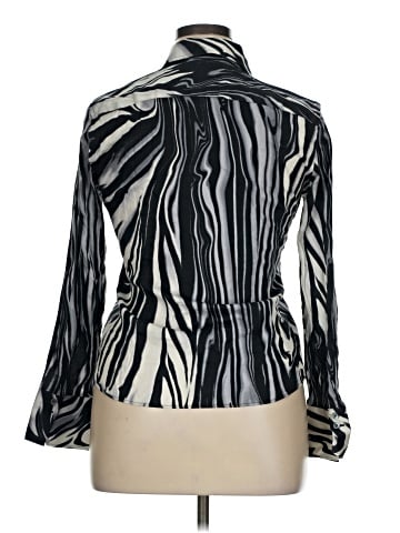 PaperWhite Long Sleeve Blouse (view 2)