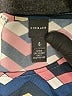 Chequer Chevron-herringbone Blue Casual Dress Size 8 - photo 7