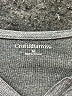 Croft & Barrow Gray 3/4 Sleeve Button-Down Shirt Size M - photo 7