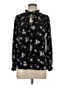 Kaileigh Black Long Sleeve Polo Size L - photo 1