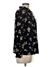 Kaileigh Black Long Sleeve Polo Size L - photo 4