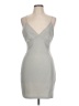 Divided by H&M Metallic Gray Cocktail Dress Size L - photo 1