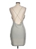 Divided by H&M Metallic Gray Cocktail Dress Size L - photo 2