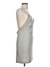 Divided by H&M Metallic Gray Cocktail Dress Size L - photo 4