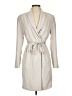 Spiegel 100% Polyester Ivory Trenchcoat Size 4 - photo 1
