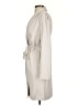 Spiegel 100% Polyester Ivory Trenchcoat Size 4 - photo 5