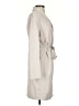 Spiegel 100% Polyester Ivory Trenchcoat Size 4 - photo 4