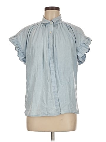 Birds of Paradis by Trovata Short Sleeve Blouse (view 1)