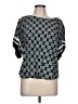 Ann Taylor 100% Rayon Black 3/4 Sleeve Blouse Size L - photo 1