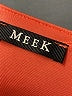 Meek Orange Cocktail Dress Size M - photo 8
