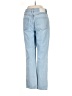 GRLFRND 100% Cotton Hearts Blue Jeans Size 26 waist - photo 2