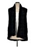 Entro 100% Polyester Black Faux Fur Vest Size XL - photo 1