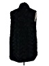 Entro 100% Polyester Black Faux Fur Vest Size XL - photo 2