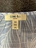 Como Blu Blue 3/4 Sleeve Blouse Size 1X - photo 7