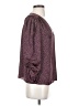 Joie 100% Polyester Purple 3/4 Sleeve Blouse Size S - photo 4
