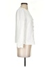 MNG Ivory Long Sleeve Blouse Size 4 - photo 4