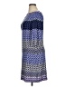 Donna Morgan Graphic Blue Cocktail Dress Size 14 - photo 5