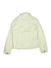 Zara 100% Cotton Solid Ivory Jacket Size 11 - 12 - photo 2