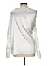 Shein Silver Long Sleeve Blouse Size 6 - photo 2
