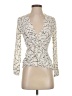 Topshop 100% Viscose Ivory Long Sleeve Blouse Size 2 - photo 1