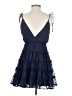 Xtraordinary 100% Polyester Blue Cocktail Dress Size 3 - photo 2
