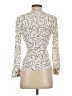 Topshop 100% Viscose Ivory Long Sleeve Blouse Size 2 - photo 2