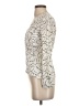 Topshop 100% Viscose Ivory Long Sleeve Blouse Size 2 - photo 5