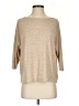 Ann Taylor LOFT Tan 3/4 Sleeve Top Size S - photo 1