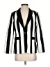 Black Label by Chico's Stripes White Blazer Size XS (00) - photo 1