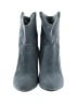 BA&SH 100% Leather Gray Blue Boots Size EU 38 - photo 2