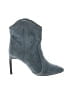 BA&SH 100% Leather Gray Blue Boots Size EU 38 - photo 1