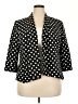 Kasper Polka Dots Black Blazer Size 18 - photo 1