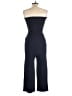Love Tree Solid Blue Jumpsuit Size L - photo 2