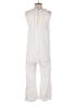 Piazza Del Tempio 100% Linen Stripes White Jumpsuit Size S - photo 2