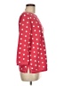 Mansted 100% Cotton Polka Dots Red 3/4 Sleeve Top Size M - photo 4
