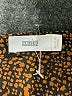 Closed Animal Print Brown Long Sleeve Blouse Size S - photo 7