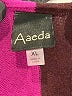 Aaeda Color Block Purple Pullover Sweater Size XL - photo 7