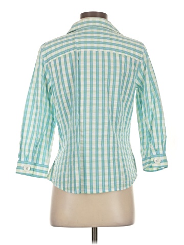 Foxcroft 3/4 Sleeve Button-Down Shirt (view 2)